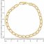 Armband Gold 375 mit Karabinerverschluss 19cm lang - 2
