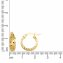 Ohrringe 375 Gelbgold glanz diamantiert - 2