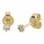 Ohrringe Gold 585 mit 2 echten Brillanten zus. 0,10ct. - 2