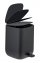 Treteimer Mod. Davos, Schwarz 6,5 L, mit Easy-Close Absenkautomatik - 2