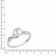 Ring Silber 925 rhodiniert mit weißer Perle & Zirkonia - 2