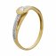 Ring 333/- Gelbgold glanz synth. Zirkonia - 2