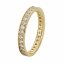 Ring 333/- Gelbgold glanz synth. Zirkonia - 2