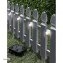 Zierzaun Nessa Solar Palisade 4-teilig Grau - 2