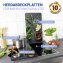 Herdabdeckplatte Universal Mod. Kräuter, 2er Set, für alle Herdarten geeignet - 2