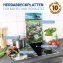 Herdabdeckplatte Universal Mod. Sommerwiese, 2er Set, für alle Herdarten geeignet - 2
