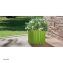 Blumentopf mit Wasserspeicher Nessa rund grün - 2