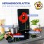 Herdabdeckplatte Universal Mod. Mohn, 2er Set, für alle Herdarten geeignet - 2