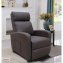 Relaxsessel Corrado Kunstleder Braun - 2