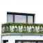 Balkon-Sichtschutz Mod. Efeu-Zaun, 5 m, UV- und witterungsbeständig - 2