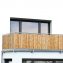 Balkon-Sichtschutz Mod. Bambus, 5 m, UV- und witterungsbeständig - 2