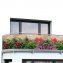 Balkon-Sichtschutz Mod. Mauerblumen, 5 m, UV- und witterungsbeständig - 2