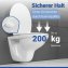 WC Sitz Mod. Kos Weiß, Toilettendeckel mit Absenkautomatik - 2