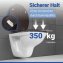 WC Sitz Mod. Wenge Dunkelbraun, stabiler Toilettensitz mit Absenkautomatik - 2
