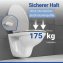 WC Sitz Mod. Samos Concrete Grey, Toilettendeckel mit Absenkautomatik - 2