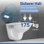 WC Sitz Mod. Samos Slate Blue, Toilettendeckel mit Absenkautomatik - 2