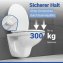 WC Sitz Mod. Ostuni Weiß, stabiler Toilettensitz mit Absenkautomatik - 2