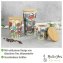 Vorratsdose Mod. Garden, 3er Set, aus Biokunststoff und Bambusdeckel - 2
