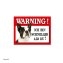 Blechschild Wachhund Französische Bulldogge - 2