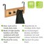 Türgarderobe Mod. Allegre, aus Bambus und Rattan - 2