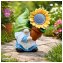 Solardekoleuchte Zwerg mit Blume - 2