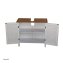 Waschbeckenunterschrank Bambus - 2