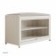 Schuhschrank mit Schiebetür und Sitzkissen Beige - 2