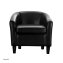 Clubsessel Cadogan Kunstleder Schwarz - 2