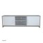 TV-Schrank Thekla Beton/Weiß - 2