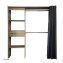 Offene Garderobe mit Vorhang Sonoma - 2