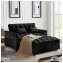 Sofa mit Schlaffunktion Schwarz - 2