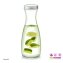 Glaskaraffe, 1000 ml mit Metalldeckel - 2