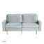 Sofa Sidonie Velvet Schwarz - 2