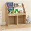 Kinderregal Aufbewahrungsregal mit 5 Fächern Bücherregal für Kinderzimmer Sonoma - 2