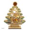 LED Schwibbogen Weihnachtsbaum mit verschneitem Winterdorf - 2