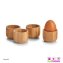 Eierbecher-Set 4-teilig Bambus - 2
