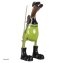 Dekoente Fjordquak der Fischfänger aus Holz 25 cm Angler Ente maritime Figur - 2