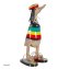 Dekoente Rasta Quakley aus Holz 25 cm Bunte Reggae Dekoration - 2