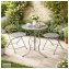 Gartenstuhl 2er-Set Lani Grau - 2