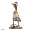 Dekoente Graziella Grauschnabel aus Holz 25 cm Elegante Sommerente mit Flip-Flops - 2