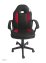 Schreibtischstuhl Junior höhenverstellbar ergonomischer Drehstuhl Schwarz-Rot - 2