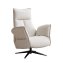 Relaxsessel Edith mit Liegefunktion Kunstleder Creme - 2