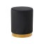 Hocker Reese Velvet Schwarz - 2