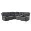 Ecksofa Evelina mit Liegefunktion Anthrazit - 2