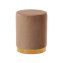 Hocker Reese Velvet Braun - 2