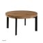 Couchtisch Eckhard Ø 80 cm Artisaneiche - 2