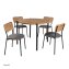 Tischgruppe Egbert 5-teilig Artisaneiche - 2