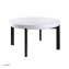 Couchtisch Eckhard Ø 80 cm Weiß - 2