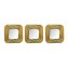 Spiegelset Ava 3-teilig Gold 25 x 25 cm - 2