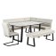 Eckbankgruppe Keno 4-teilig Beige - 2